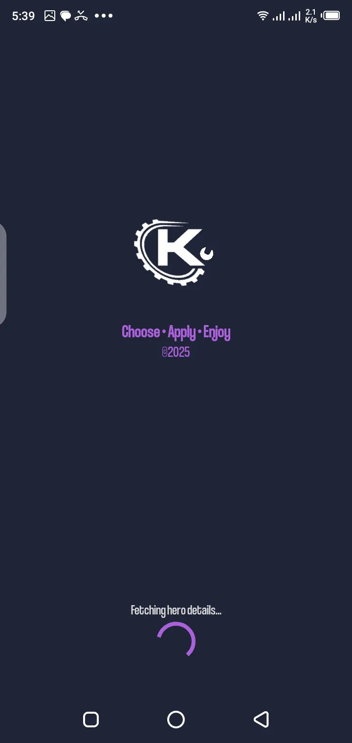 Screenshot of Kaizerus GFX APK for Android